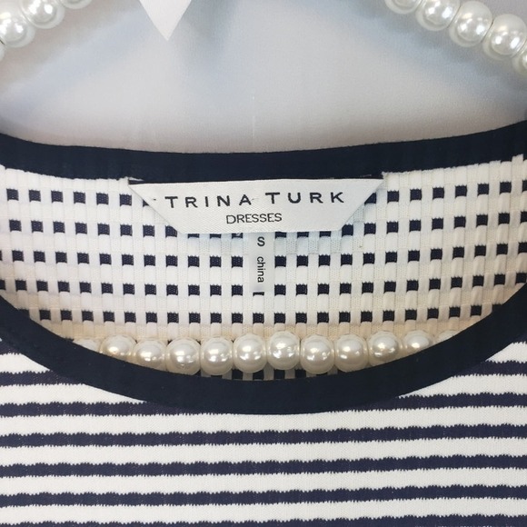 Trina Turk Mason Drop Waist Mini Dress SZ S - Picture 7 of 8